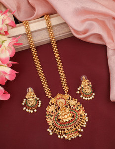 rofarword brass copper gold-plated gold jewel set pack of 1