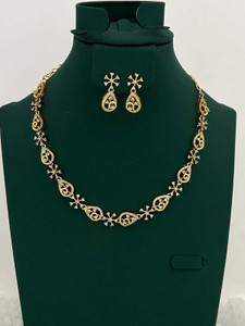 rofarword brass copper gold-plated gold jewel set pack of 1