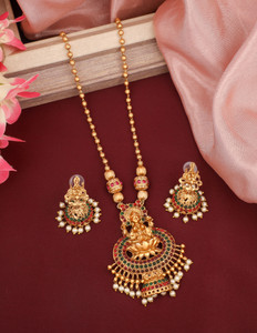rofarword brass copper gold-plated gold jewel set pack of 1