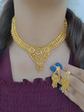 ROFARWORD Brass, Copper Gold-plated Gold Jewel Set (Pack of 1)