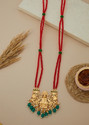 ROFARWORD Brass, Copper Gold-plated Gold Jewel Set (Pack of 1)