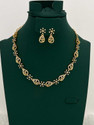 ROFARWORD Brass, Copper Gold-plated Gold Jewel Set (Pack of 1)