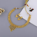 ROFARWORD Brass, Copper Gold-plated Gold Jewel Set (Pack of 1)