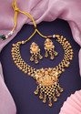 ROFARWORD Brass, Copper Gold-plated Gold Jewel Set (Pack of 2)