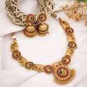 ROFARWORD Brass, Copper Gold-plated Gold Jewel Set (Pack of 1)
