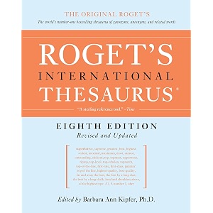 roget39s international thesaurus 8th edition a novel
