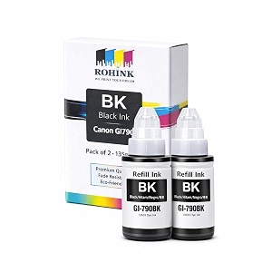 ROHINK GI-790 Black Ink Bottle Compatible for