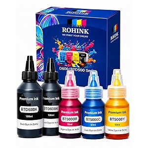 ROHINK Premium Dye Ink Bottles for Brother