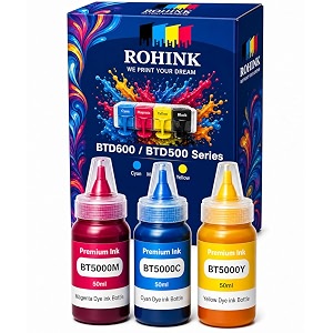ROHINK Premium Dye Ink Bottles for Brother