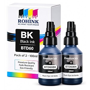 ROHINK Premium Dye Ink Bottles for Brother