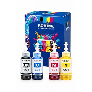 ROHINK T664 Compatible Refill Ink for Epson