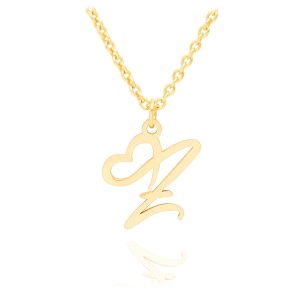 initial heart pendant name necklacemy love initial heart name necklace cursive initial necklace dainty girl gift birthday gift