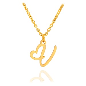 initial heart pendant name necklacemy love initial heart name necklace cursive initial necklace dainty girl gift birthday gift