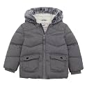 Rokka&amp;Rolla Baby Boys' Sherpa Lined Winter Puffer Jacket with Mini Fur Hood