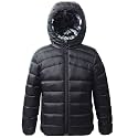 Rokka&amp;Rolla Boys' Reversible Lightweight Water-Resistant Puffer Jacket