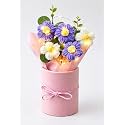 ROKTRY Handmade Crochet Flower Bouquet with LED