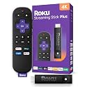 Roku Streaming Stick Plus 2026-4K & HDR Roku Streaming Device for TV with Voice Remote - Free & Live TV