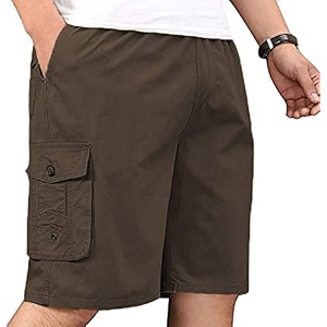 ROL Reoutlook Mens Paper Cotton Cargo Shorts