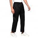 ROL Reoutlook Unisex Plain Reversible Waterproof Rain Pant/Trouser