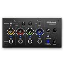 Roland BRIDGE CAST Dual Bus Gaming Mixer | Pro Audio Streaming Interface and Mixer for Online Gamers | 32-Bit Hardware DSP | USB-C Windows & Mac Connectivity | XLR Input for Mics | Black