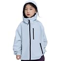 Rolanko Girls Rain Jacket Lightweight Waterproof Hooded Kids Raincoat 6-16
