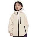 Rolanko Girls Rain Jacket Lightweight Waterproof Hooded Kids Raincoat 6-16