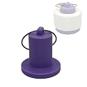 Rollie Holdie – Medical Tape &amp; Gauze Roll Holder with Keyring Attachment – Compact and Portable (Lavendar Bliss, 1 Inch Holder)