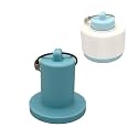 Rollie Holdie – Medical Tape &amp; Gauze Roll Holder with Keyring Attachment – Compact and Portable (Baby Blue, 1 Inch Holder)