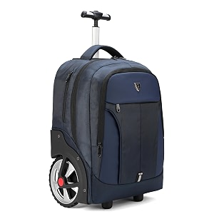Rolling Backpack With Wheels for Business Travel