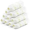 ROLLINGDOG 4 Inch Jumbo Waterproof Coating Mini Roller Covers, 10 Pack