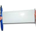 YourPals Rollout Paper Pen Blue Ink | Pull Out Banner Pen