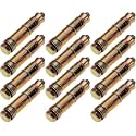 ROLLYWARE ® M8x60mm Expansion Bolts Shield Anchor Heavy-Duty Zinc Plated 14mm Diameter Anchor for Construction Home and Industrial Use Bolt Type Wall Anchor Fasteners Kit,Rust Proof(30, M8x60mm)