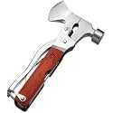 Rollyware Multifunction Stainless Steel 10 in 1 Multi-Functional Pocket Hand Tool Set (Hatched, Hatchet, Wrench, Cutter and More) Multipurpose MultiTools Hammers.,