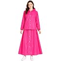 Romano nx 100% Wterproof Rain Skirt Top Jacket for Women Rain Coat in 6 Colors