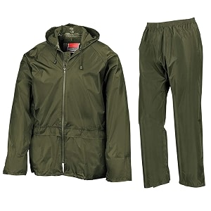 romano nx mens raincoat 100 waterproof  3 years warranty  double layer hooded water resistant rain jacket  pant and carrying pouch