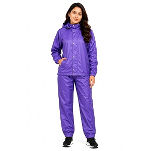 romano nx women39s 100 waterproof rain suit hooded jacket with pants reversible double layer 3 years warranty