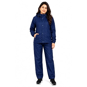 romano nx women39s 100 waterproof rain suit hooded jacket with pants reversible double layer 3 years warranty