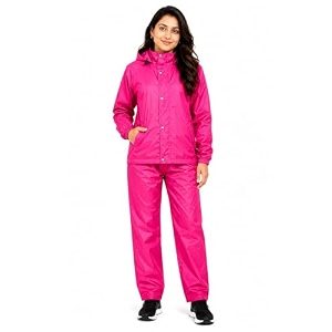 romano nx women39s 100 waterproof rain suit hooded jacket with pants reversible double layer 3 years warranty