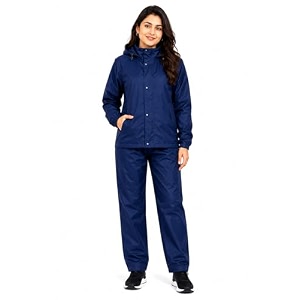 romano nx women39s 100 waterproof rain suit hooded jacket with pants reversible double layer 3 years warranty