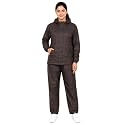 Romano nx Women's 100% Waterproof Rain Suit, Hooded Jacket with Pants, Reversible Double Layer, 3 Years Warranty