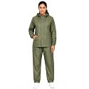 Romano nx Women's 100% Waterproof Rain Suit, Hooded Jacket with Pants, Reversible Double Layer, 3 Years Warranty