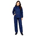 Romano nx Women's 100% Waterproof Rain Suit, Hooded Jacket with Pants, Reversible Double Layer, 3 Years Warranty
