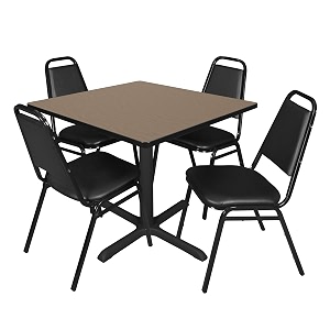Romig Pillar 36 in. Square Breakroom Table-