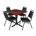 Romig Pillar 36 in. Square X-Base Breakroom