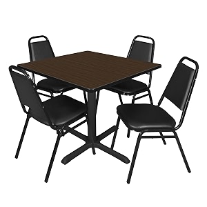 Romig Pillar 42 in. Square Breakroom Table-