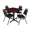 Romig Pillar 42 in. Square X-Base Breakroom