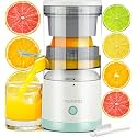 ROMINO Electric Orange Juicer Machine, Wireless Citrus Press Juicer, Manual Mosambi Juice Maker, Instant Juice Machine For Fruits, Mini Portable Juicers, 200ml Capacity - 45 Watts (Multi)
