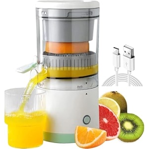 romino rechargeable citrus juicer orange squeezer mosambi juicer wireless portable blender with usb charging for travel amp kitchen purpose