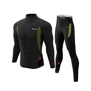 romision Thermal Underwear for Men Stretch Fit