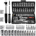 romj 46 in 1 Pcs Tool Kit & Screwdriver Multi Purpose Combination Tool Case Precision Power & Hand Tool Kit
